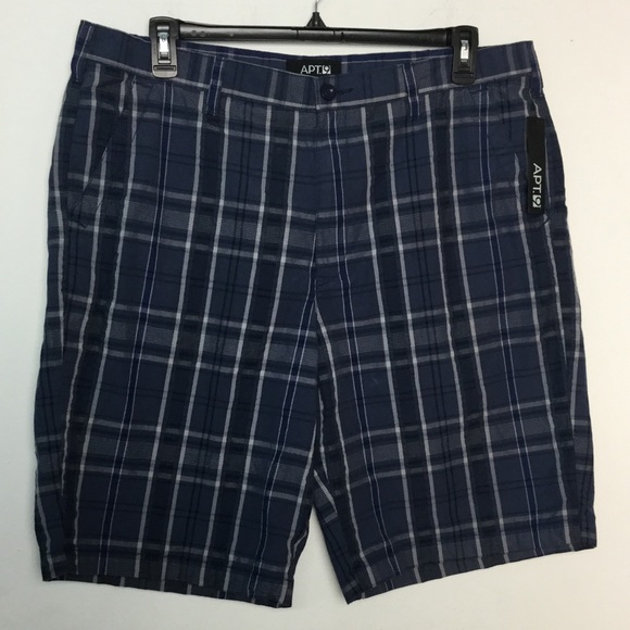 Apt. 9 Other - NWT Apt. 9 Plaid Shorts Khakis Chinos Seersucker